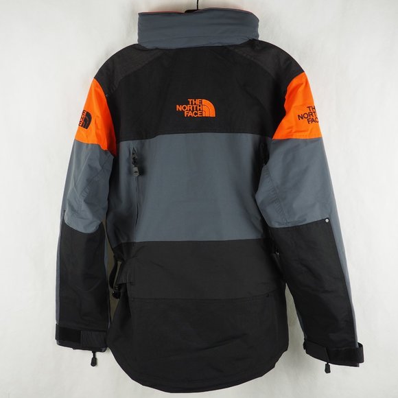 The North Face Unisex Steep Tech Jacket Streetwear Ski Shell Grey Black Orange S - Picture 8 of 11